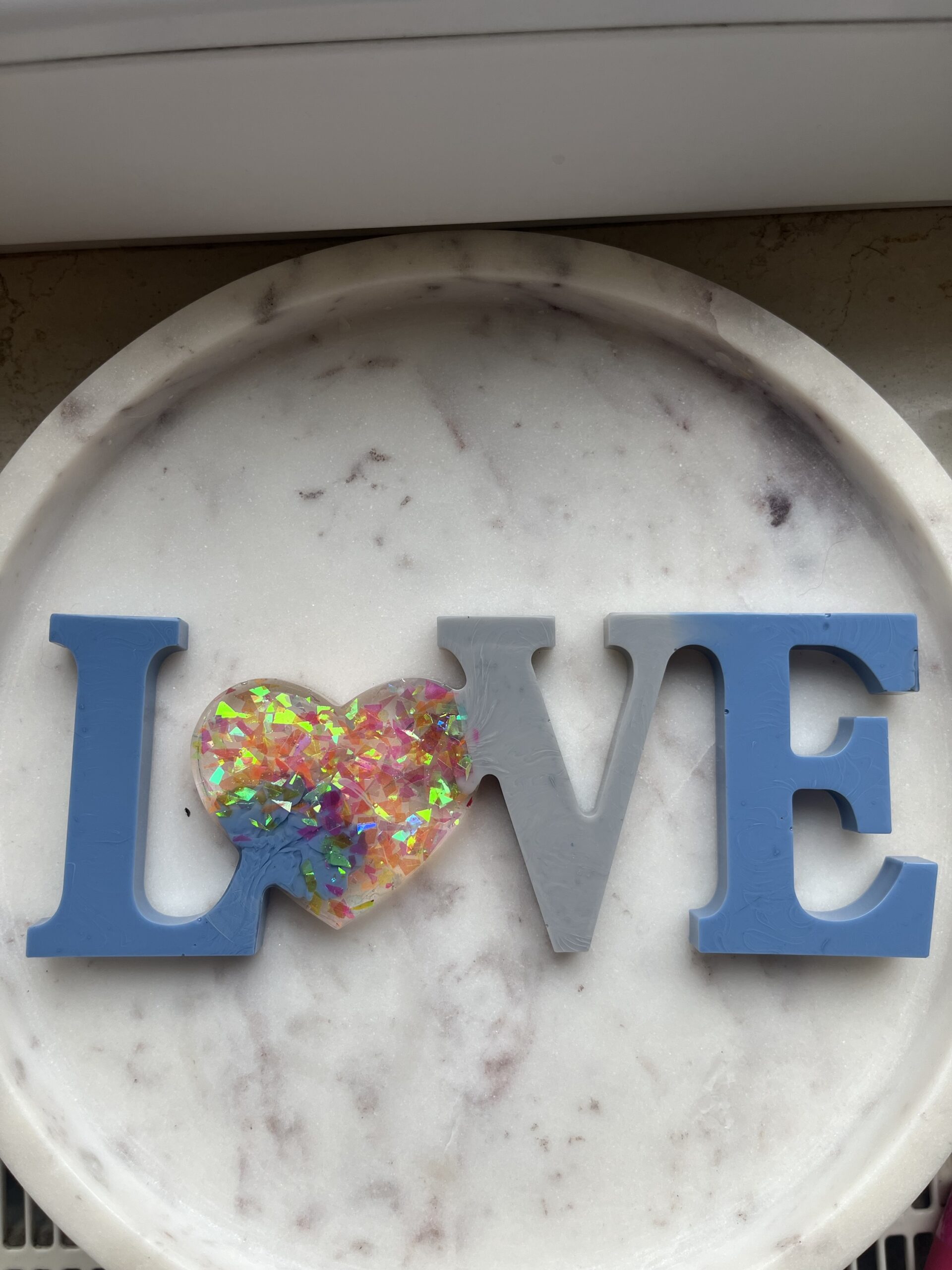 Love Aufsteller Handgemacht| Deko| Geschenkidee – Bild 2