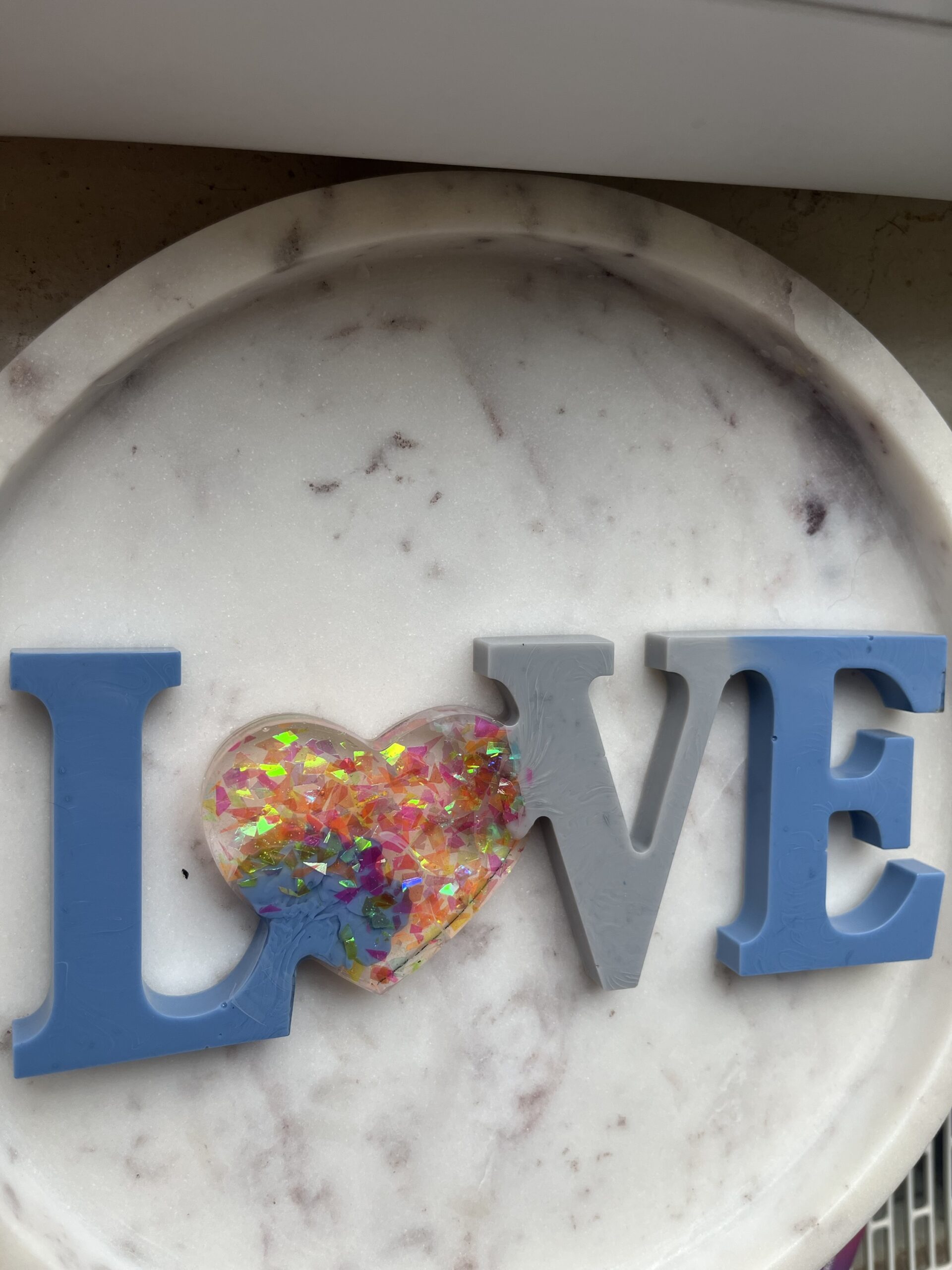 Love Aufsteller Handgemacht| Deko| Geschenkidee – Bild 4