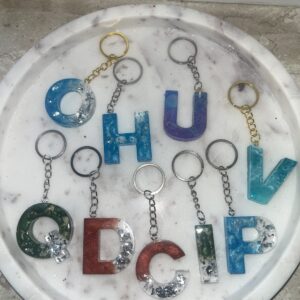 Schlüsselanhänger Buchstaben